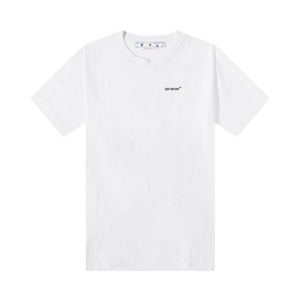 Off-White Arrows Logo Print T-Shirt White