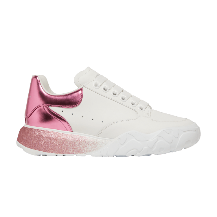 Alexander McQueen Wmns Oversized Court Trainer 'Degrade - Pastel Pink'
