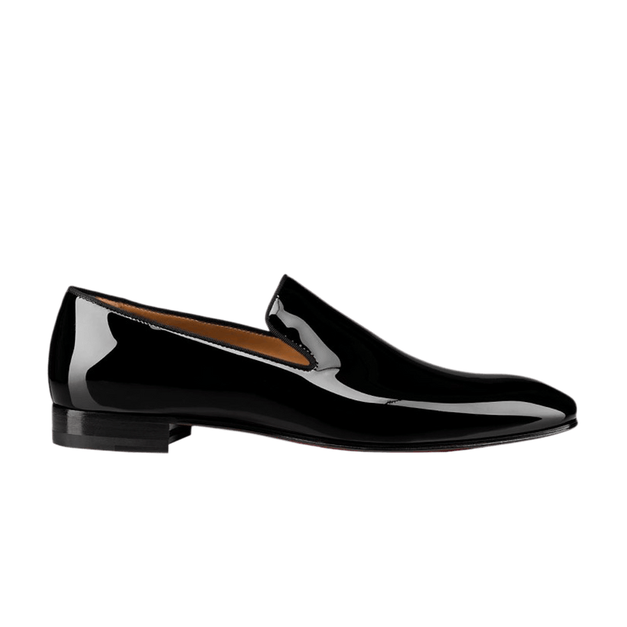 Christian Louboutin Dandelion Flat Black Patent Leather