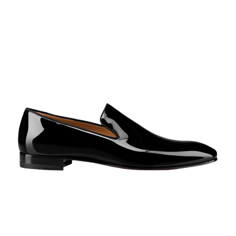 Christian Louboutin Dandelion Flat Black Patent Leather
