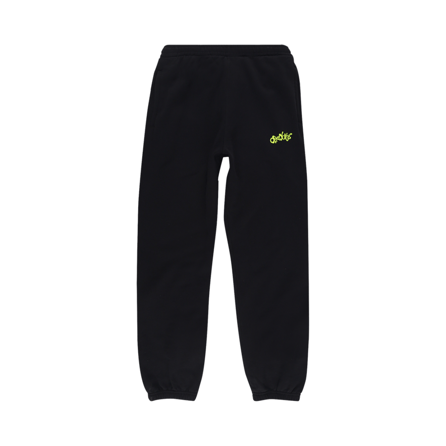 Off-White Opposite Arrow Slim Sweatpants Black/Lime