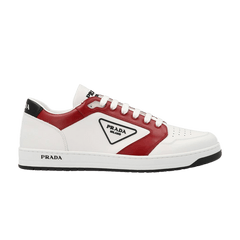 Prada New Avenue Leather Low White Red