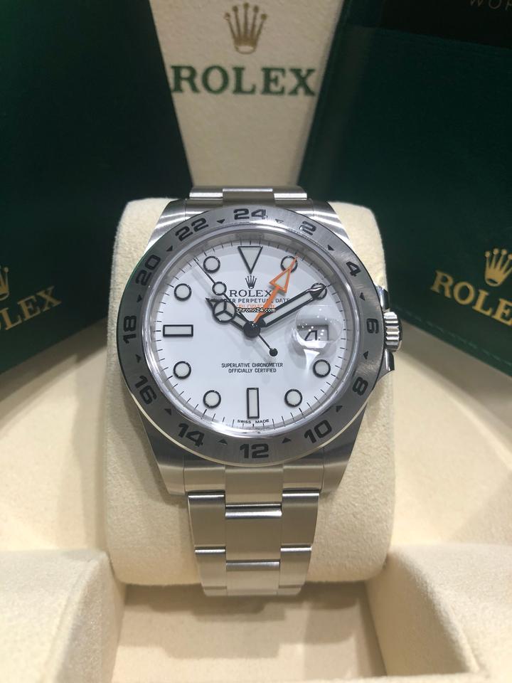 Rolex | Explorer II | 216570-0001 | Steel | 42 mm | Steel | White | Automatic