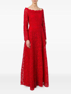 floral lace detail dresswide