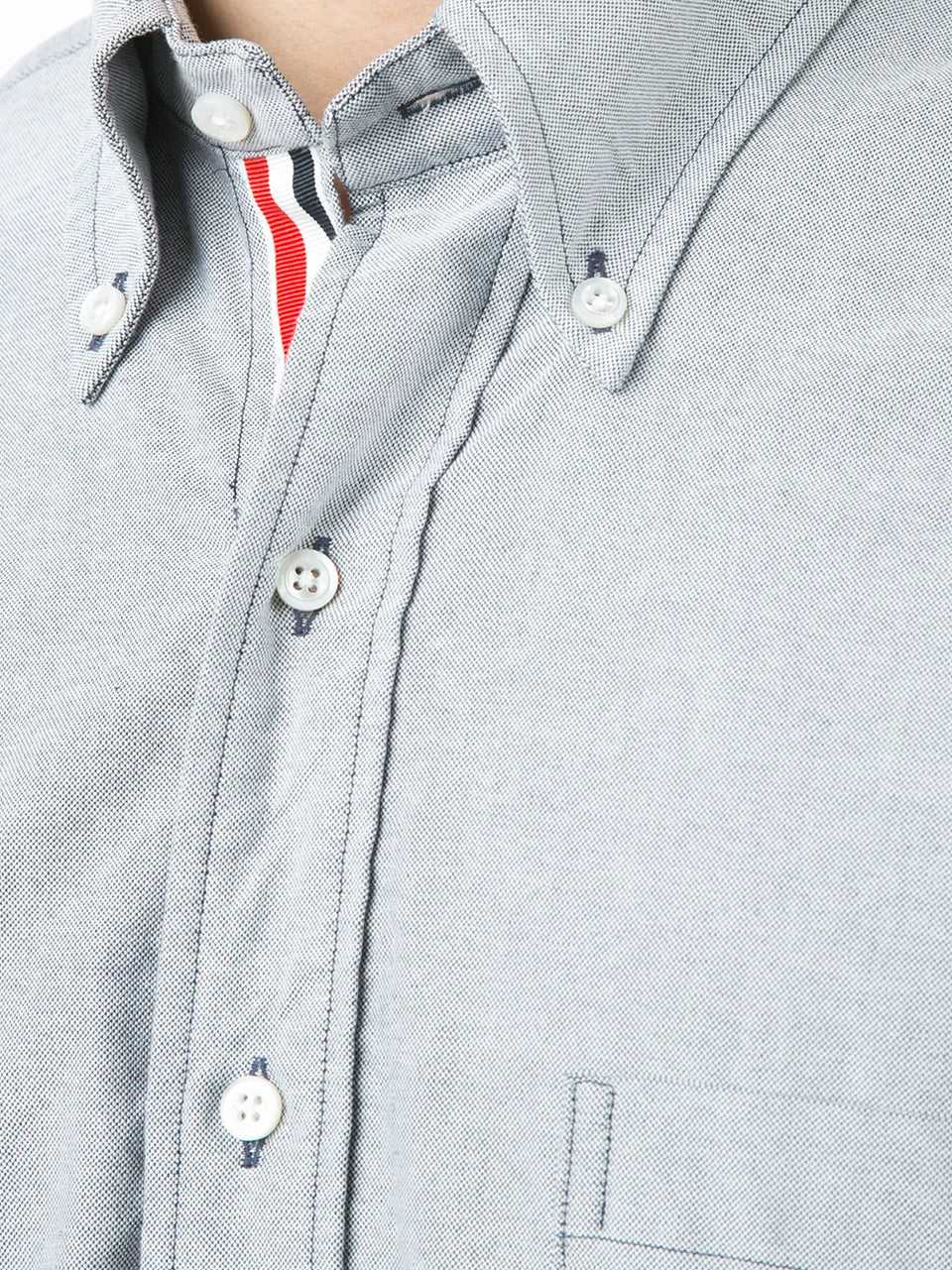 Grosgrain Placket Oxford Shirt