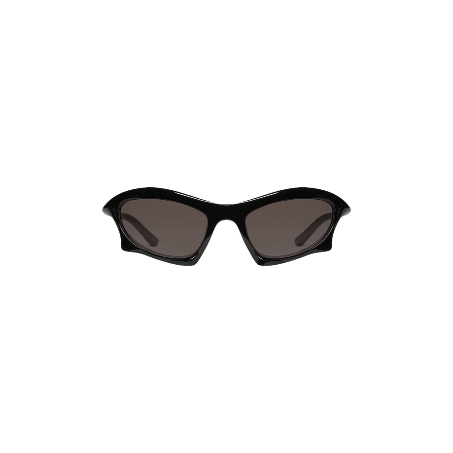 Balenciaga Bat Rectangle Sunglasses Black/Grey