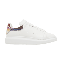 Alexander McQueen Oversized Sneaker White Marble