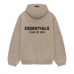 Fear of God Essentials Fleece Hoodie II Desert Sand