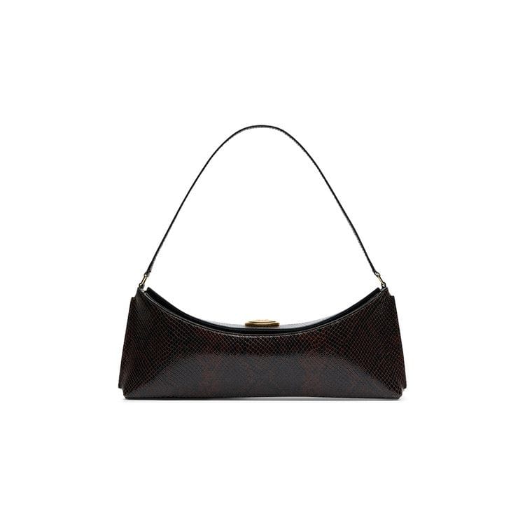 Jacquemus La Pochette Ovalo Dark Brown