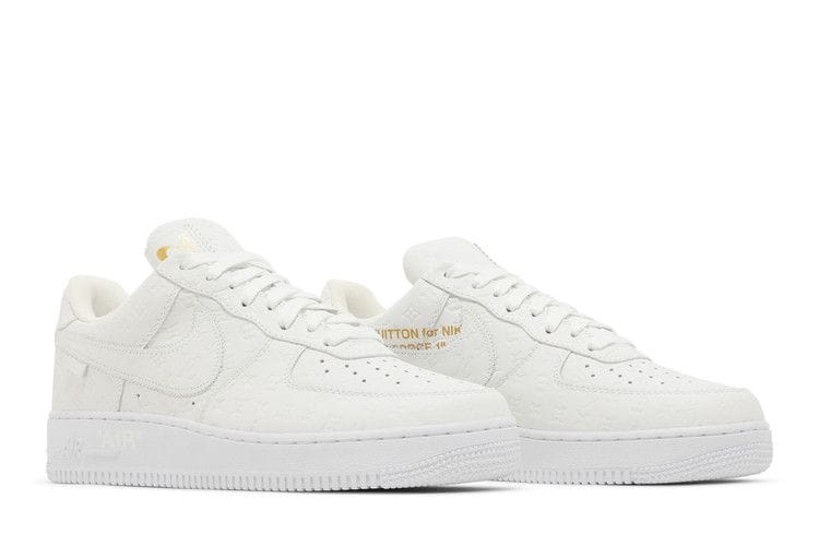 Louis Vuitton x Air Force 1 Low Triple White