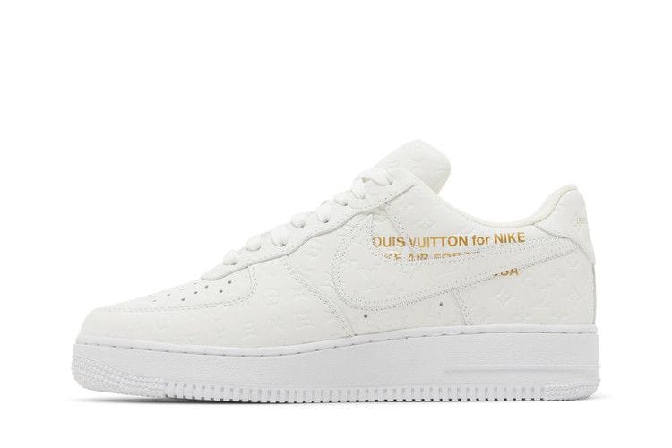 Louis Vuitton x Air Force 1 Low Triple White