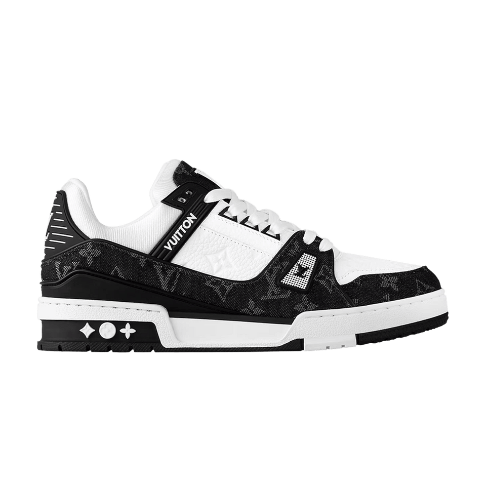 Louis Vuitton Wmns Trainer 'Black Monogram Denim'