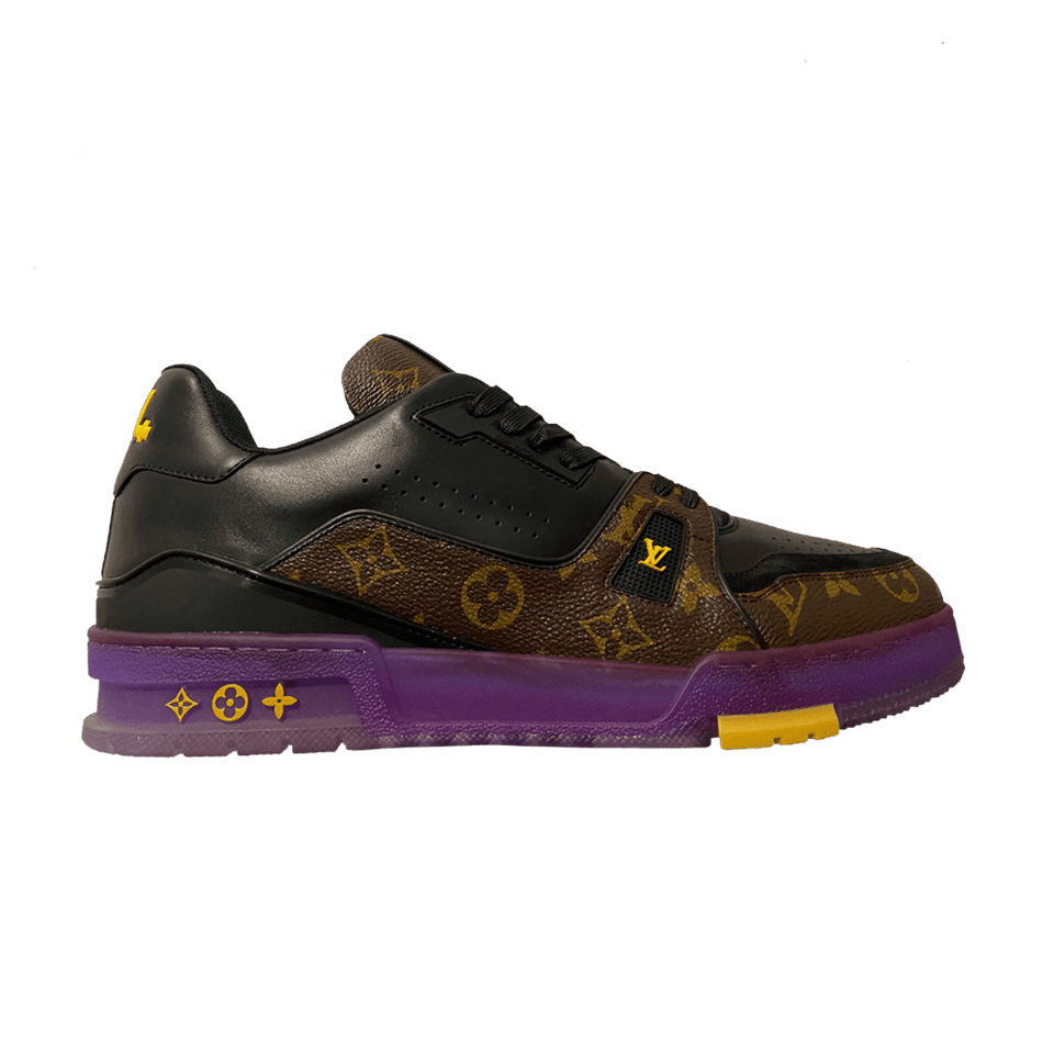 Louis Vuitton Trainer Monogram - Yellow Purple