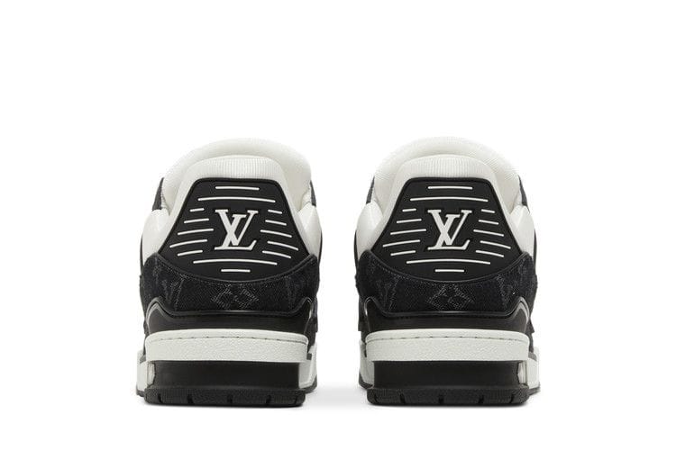 Louis Vuitton Trainer Black Monogram Denim
