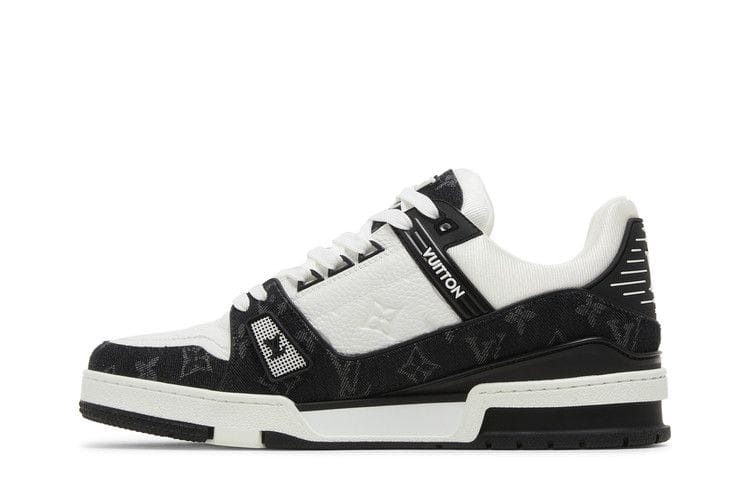 Louis Vuitton Trainer Black Monogram Denim