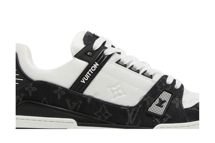Louis Vuitton Trainer Black Monogram Denim