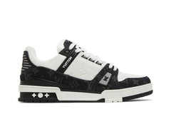 Louis Vuitton Trainer Black Monogram Denim