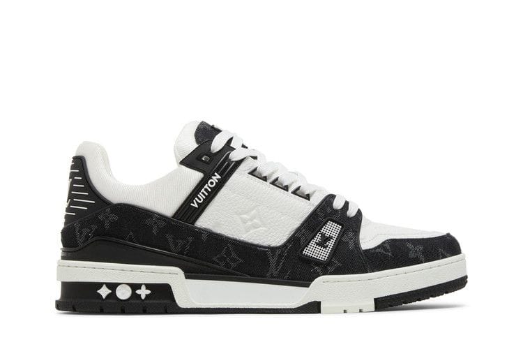 Louis Vuitton Trainer Black Monogram Denim