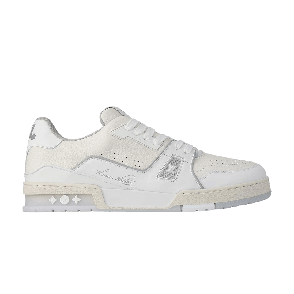 Louis Vuitton Trainer White Monochrome
