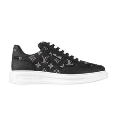 Louis Vuitton Beverly Hills Sneaker Black Monogram Denim