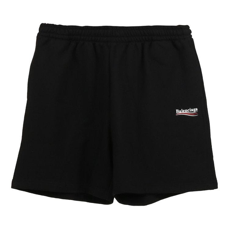 Balenciaga Political Campaign Shorts Black/White
