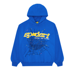 Sp5der Hoodie TC Blue