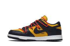 Off White x Dunk Low University Gold