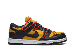 Off White x Dunk Low University Gold