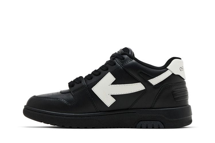 OFF-WHITE Out Of Office OOO Low Tops Black White (2025)