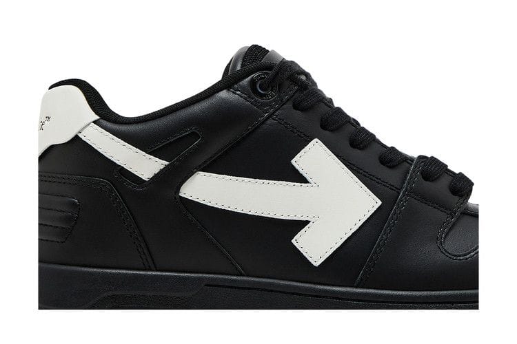 OFF-WHITE Out Of Office OOO Low Tops Black White (2025)