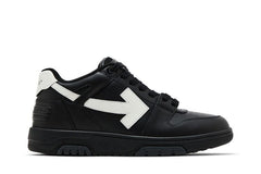 OFF-WHITE Out Of Office OOO Low Tops Black White (2025)