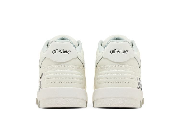 OFF-WHITE Out Of Office OOO Low Tops For Walking White