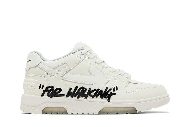 OFF-WHITE Out Of Office OOO Low Tops For Walking White