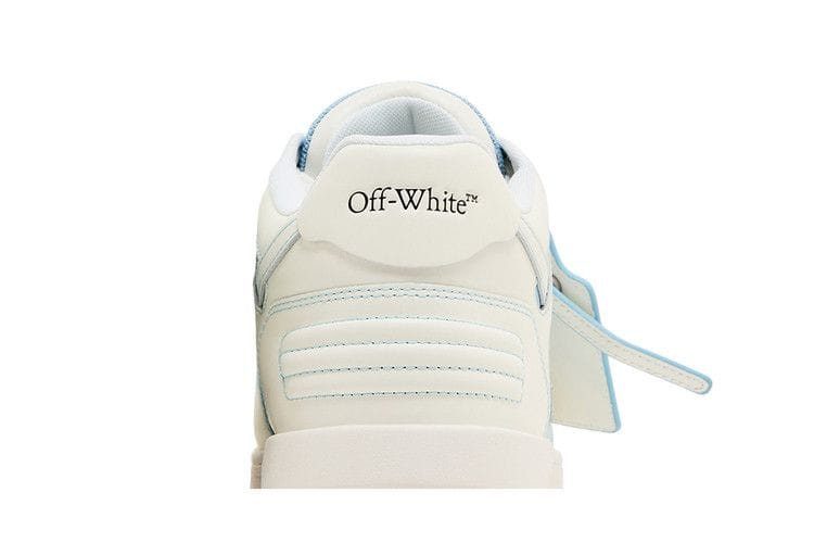 OFF-WHITE Out Of Office OOO Low Tops Light Blue White