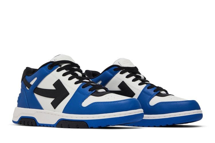 OFF-WHITE Out Of Office OOO Low Tops Navy Blue White Blue