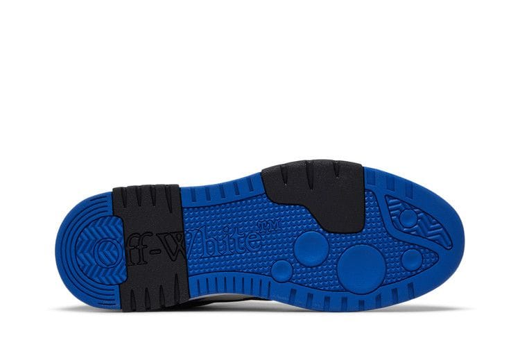 OFF-WHITE Out Of Office OOO Low Tops Navy Blue White Blue