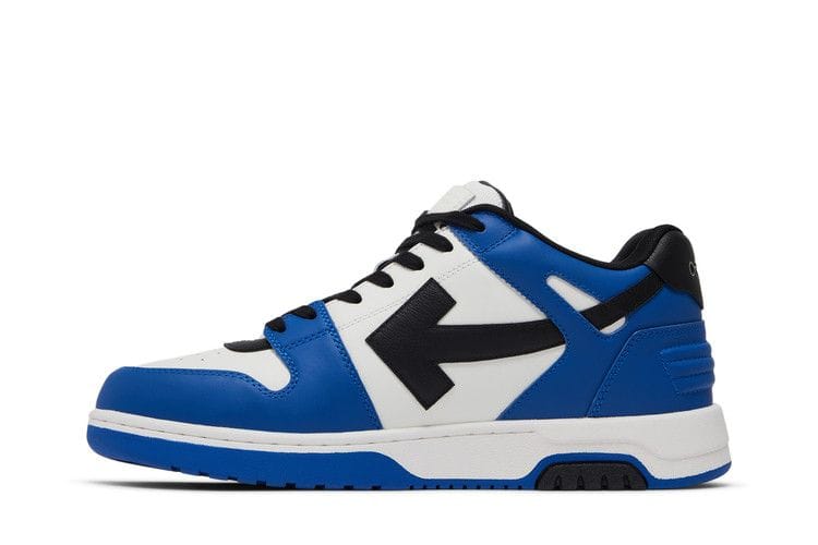 OFF-WHITE Out Of Office OOO Low Tops Navy Blue White Blue