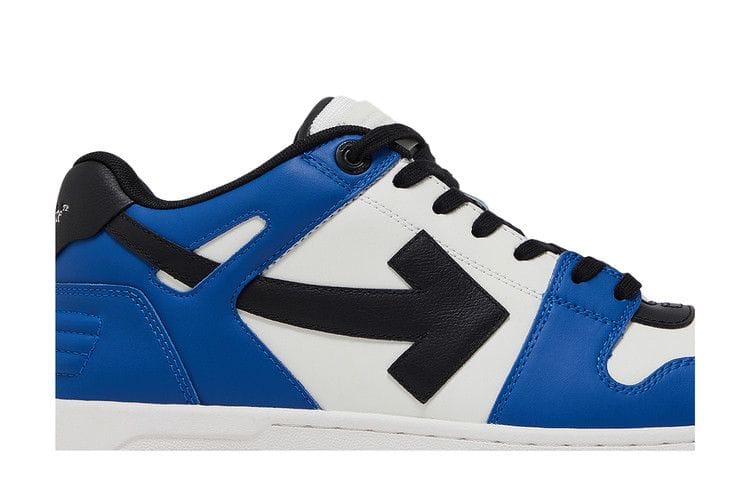 OFF-WHITE Out Of Office OOO Low Tops Navy Blue White Blue