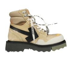 Off-White Hiking Sneaker Boot Beige