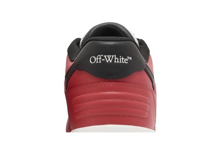 OFF-WHITE Out Of Office OOO Low Tops Red Black (2024)