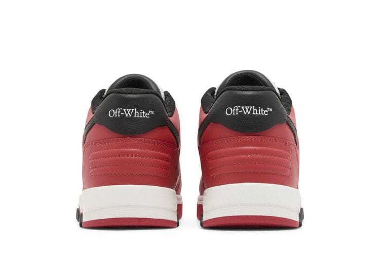 OFF-WHITE Out Of Office OOO Low Tops Red Black (2024)