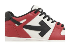 OFF-WHITE Out Of Office OOO Low Tops Red Black (2024)