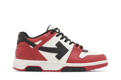 OFF-WHITE Out Of Office OOO Low Tops Red Black (2024)