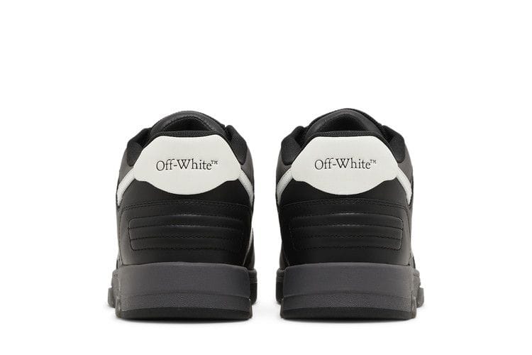 OFF-WHITE Out Of Office OOO Low Tops Black Grey White FW23