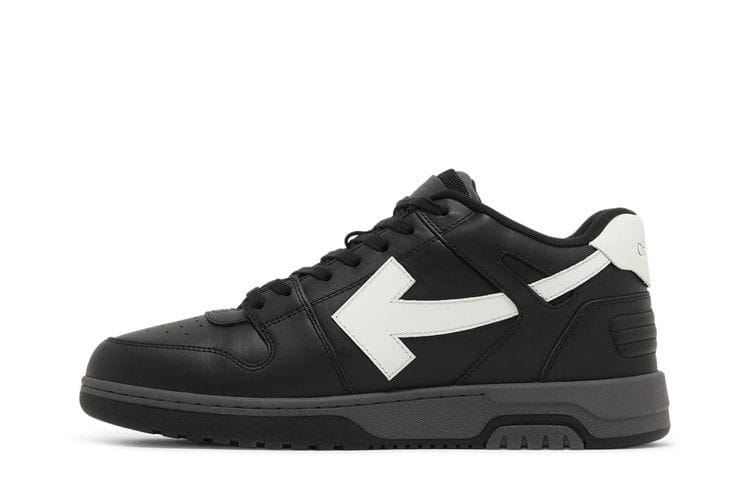 OFF-WHITE Out Of Office OOO Low Tops Black Grey White FW23