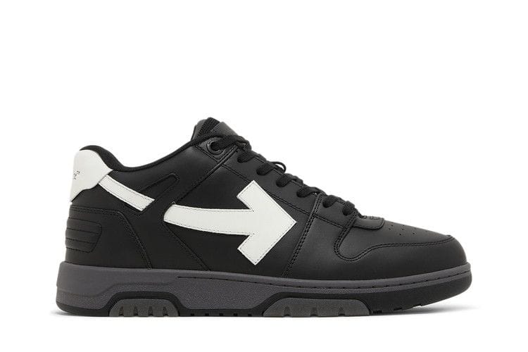 OFF-WHITE Out Of Office OOO Low Tops Black Grey White FW23