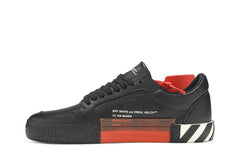 Off-White Vulcanized Low Black White
