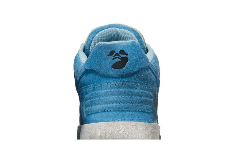Off-White Out of Office White Light Blue Suede