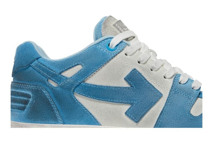 Off-White Out of Office White Light Blue Suede