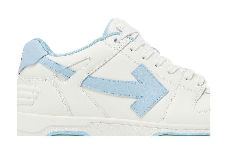 OFF-WHITE Out Of Office OOO 30 MM Low Tops White Blue
